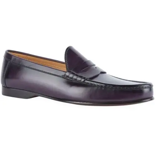 Ralph Lauren Purple Label Chalmers Leather Penny Loafers