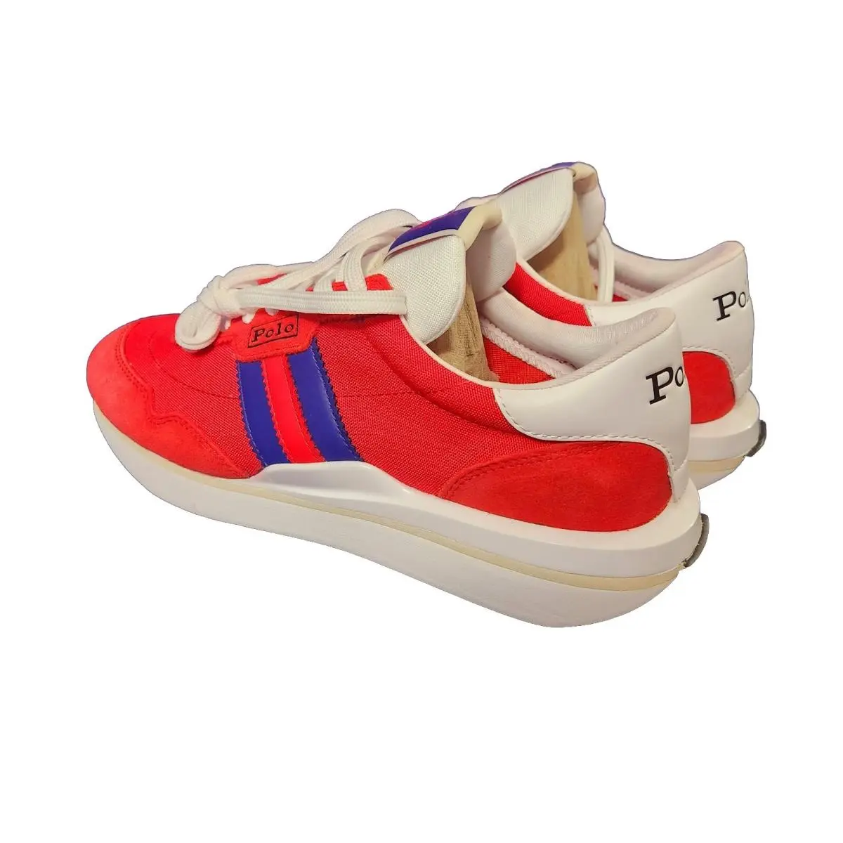 Ralph Lauren shoes - POLO RALPH LAUREN TRAIN 89 - 91773001 100 - Red 16