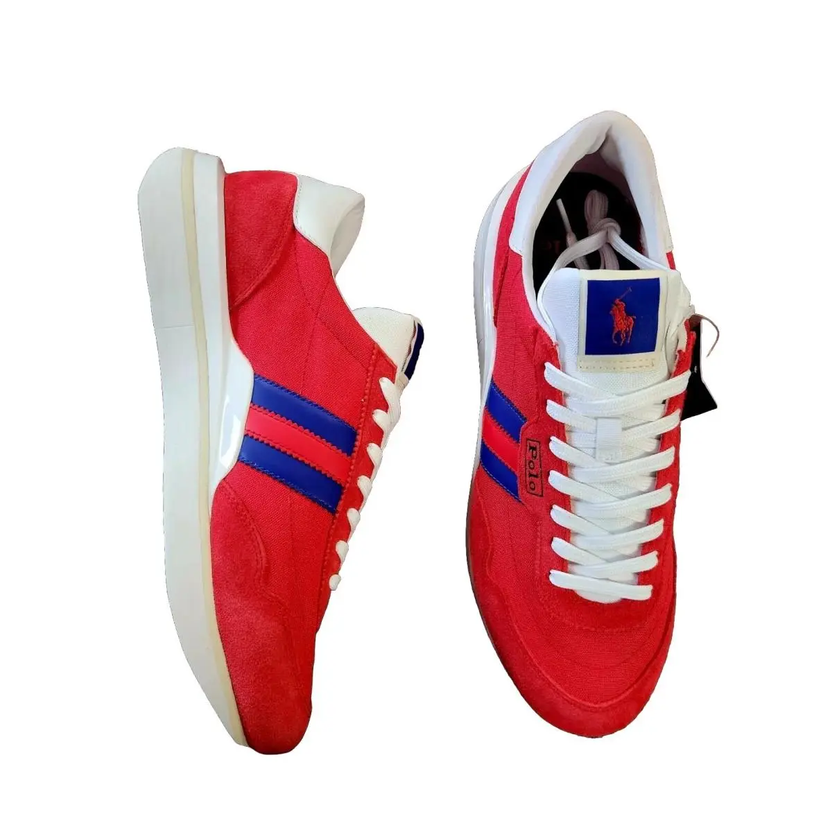 Ralph Lauren shoes - POLO RALPH LAUREN TRAIN 89 - 91773001 100 - Red 19