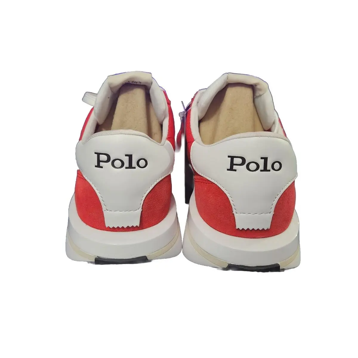 Ralph Lauren shoes - POLO RALPH LAUREN TRAIN 89 - 91773001 100 - Red 35