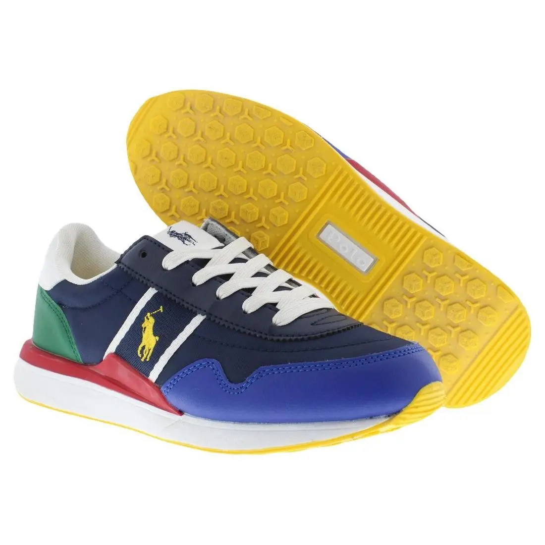 Ralph Lauren shoes - RL00603410J - RL00603410J - Navy/Multicolored/Yellow, Main: Blue 3