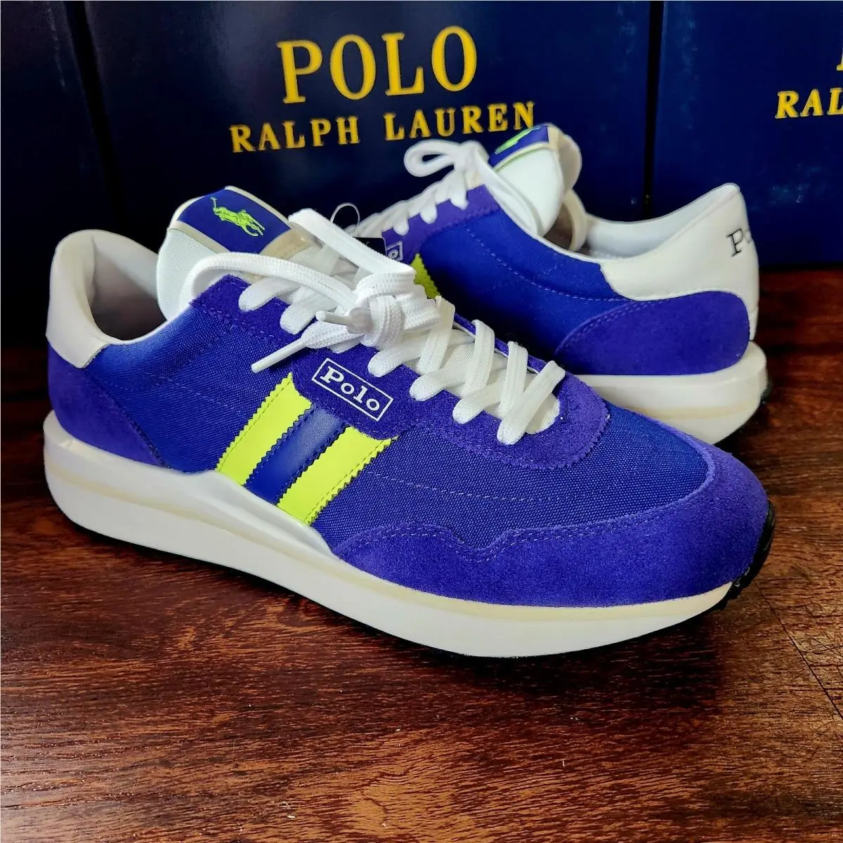 Ralph Lauren shoes - POLO RALPH LAUREN TRAIN 89 - 91773001 100 - Blue 10