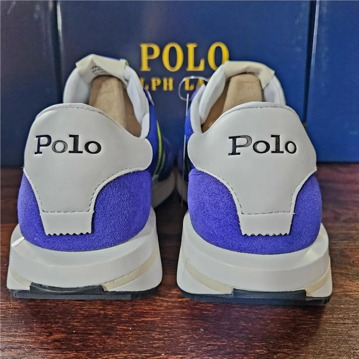 Ralph Lauren shoes - POLO RALPH LAUREN TRAIN 89 - 91773001 100 - Blue 14