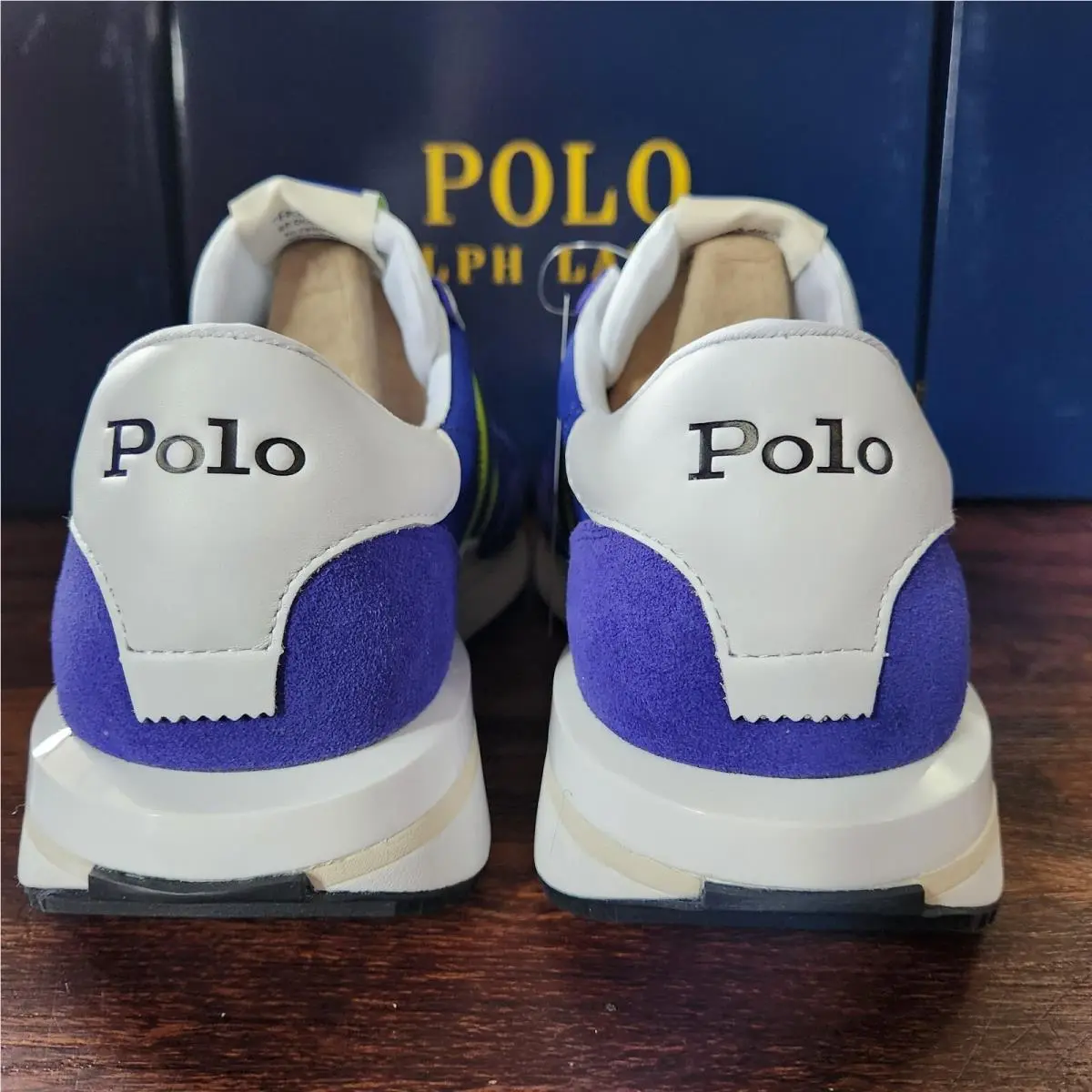 Ralph Lauren shoes - POLO RALPH LAUREN TRAIN 89 - 91773001 100 - Blue 32
