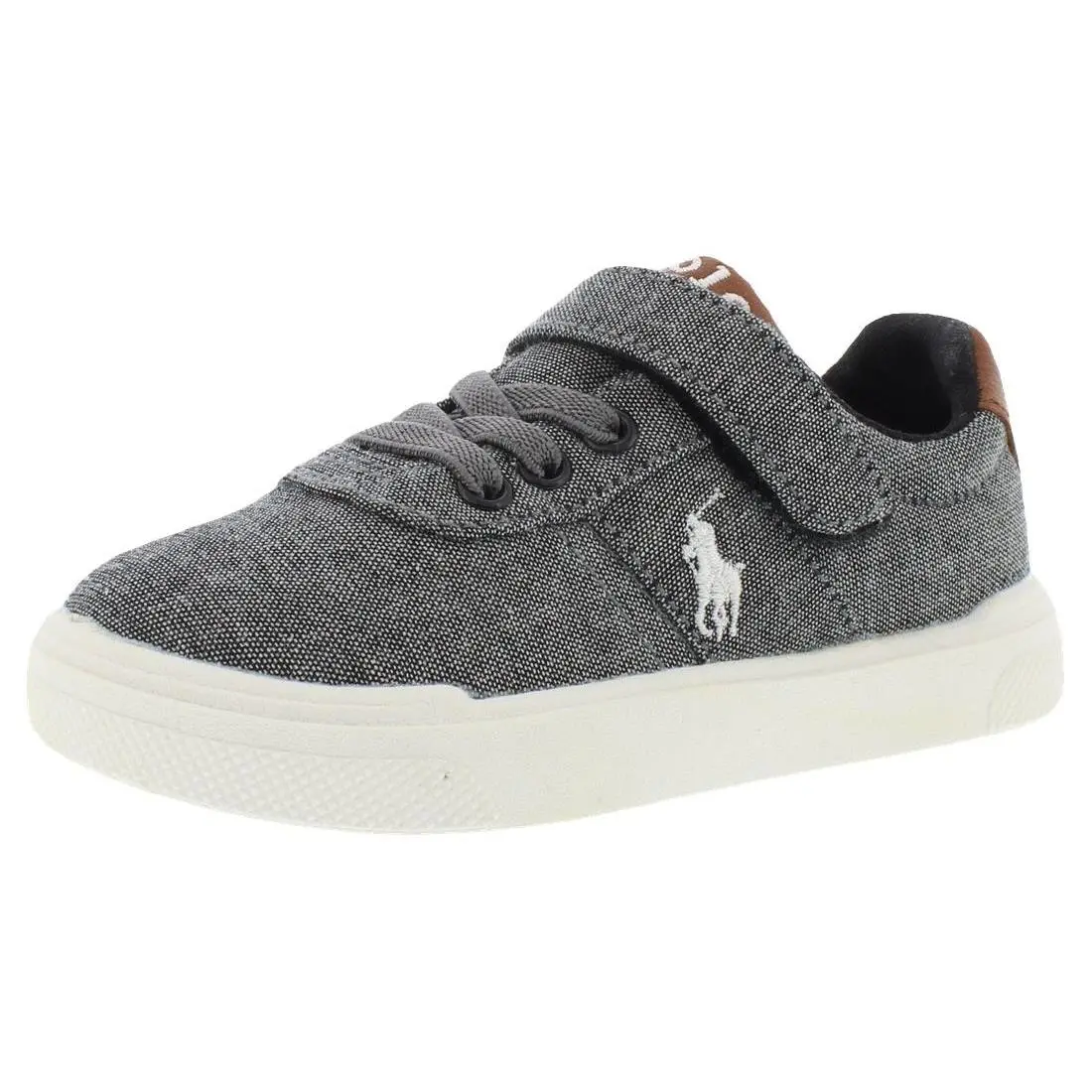 Ralph Lauren shoes - RL01991021T - RL01991021T - Dark Gray/Brown, Main: Grey 4