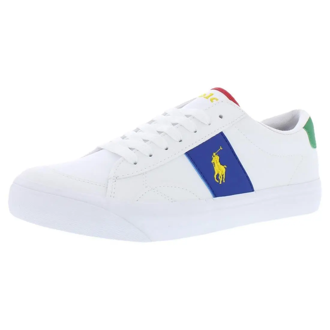 Ralph Lauren shoes - RL02447102J - RL02447102J - White/Multicolored/Gold, Main: White 0