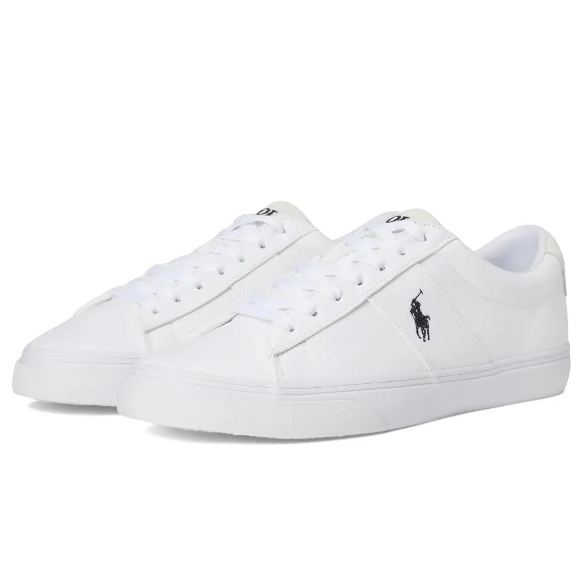 Men`s Sneakers Athletic Shoes Polo Ralph Lauren Sayer Canvas Low-top Sneakers