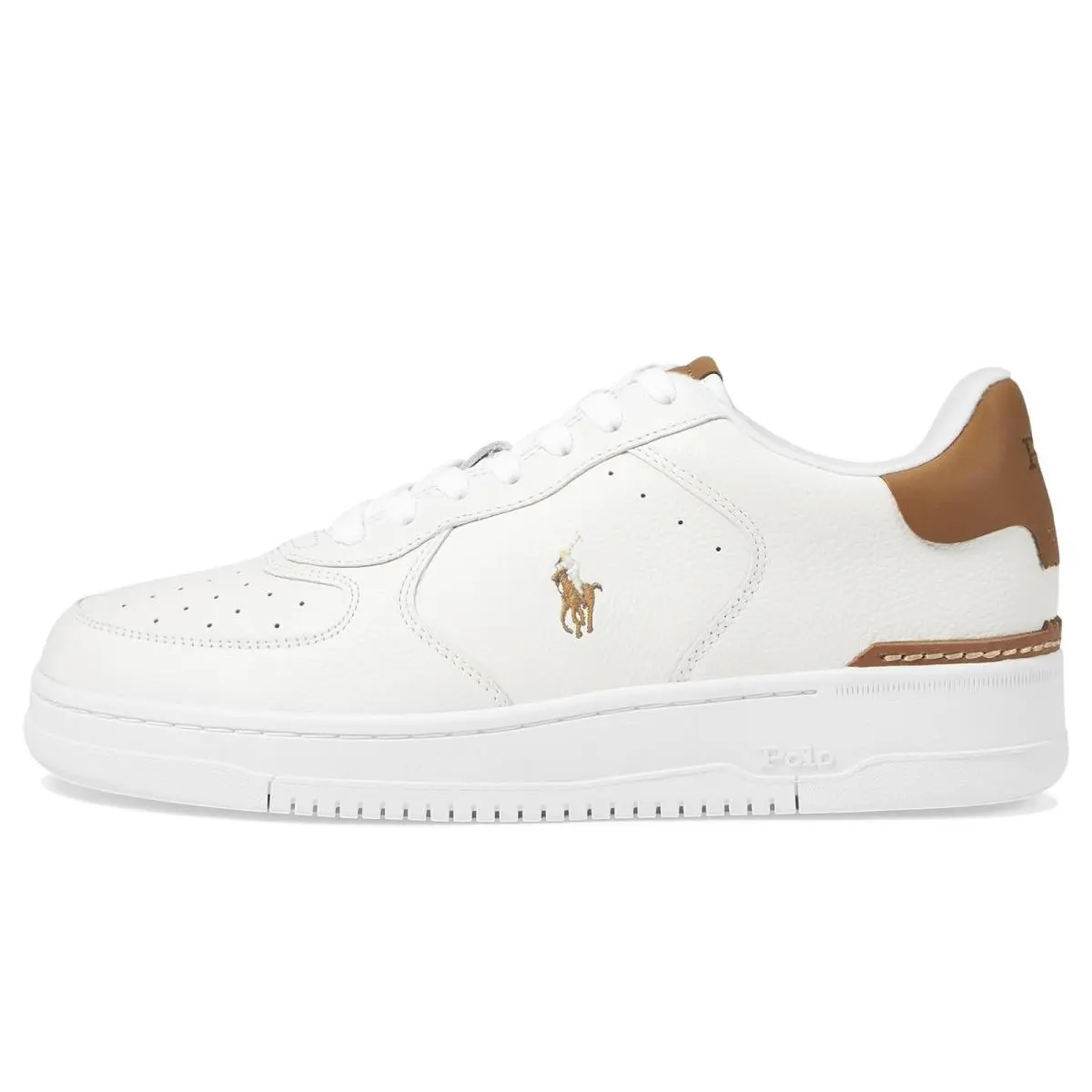 Ralph Lauren shoes - Deckwash White/Tan Multi PP 8