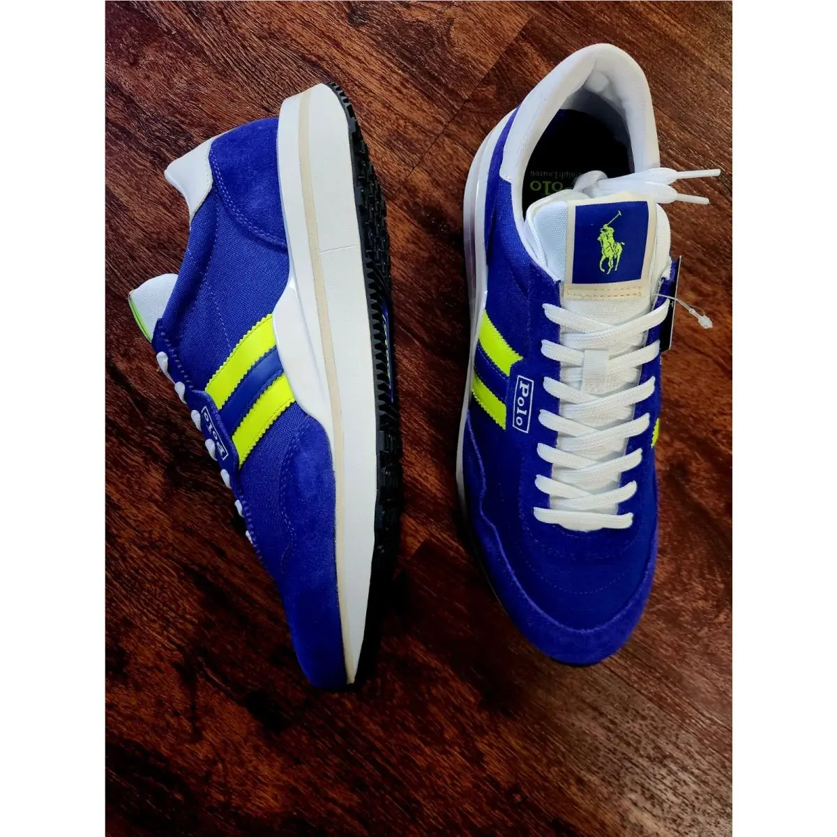 Ralph Lauren shoes - POLO RALPH LAUREN TRAIN 89 - 91773001 100 - Blue 19