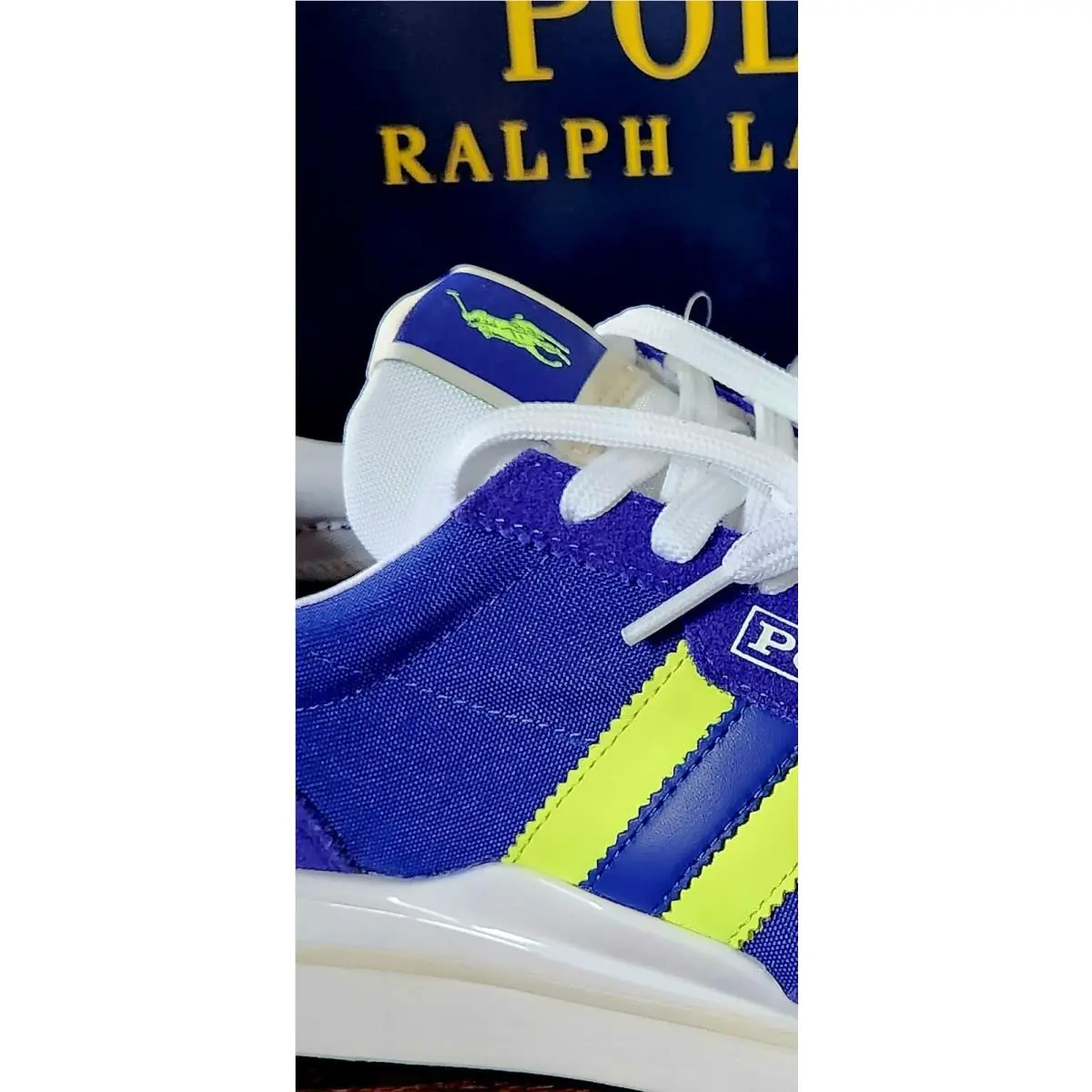 Ralph Lauren shoes - POLO RALPH LAUREN TRAIN 89 - 91773001 100 - Blue 22