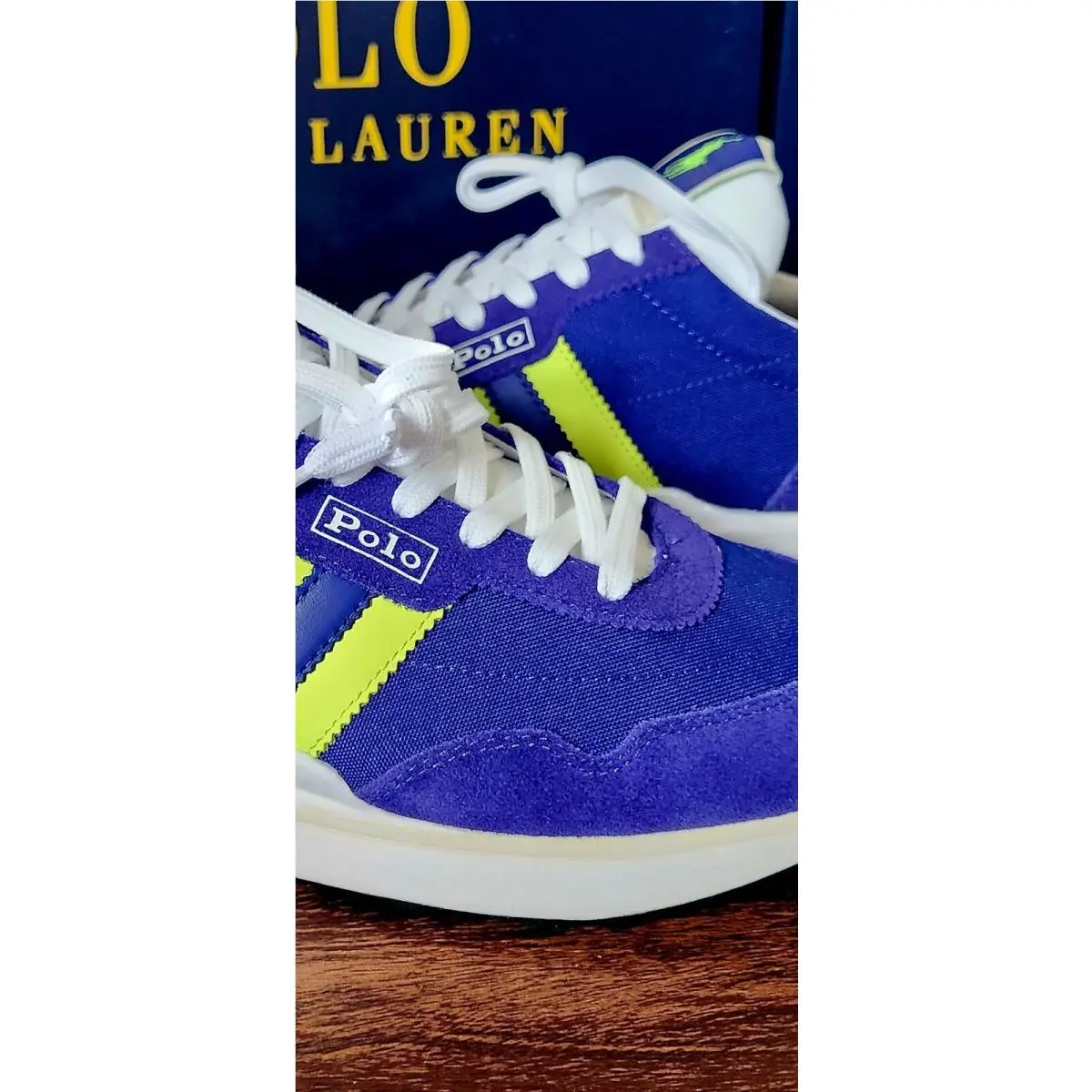 Ralph Lauren shoes - POLO RALPH LAUREN TRAIN 89 - 91773001 100 - Blue 23