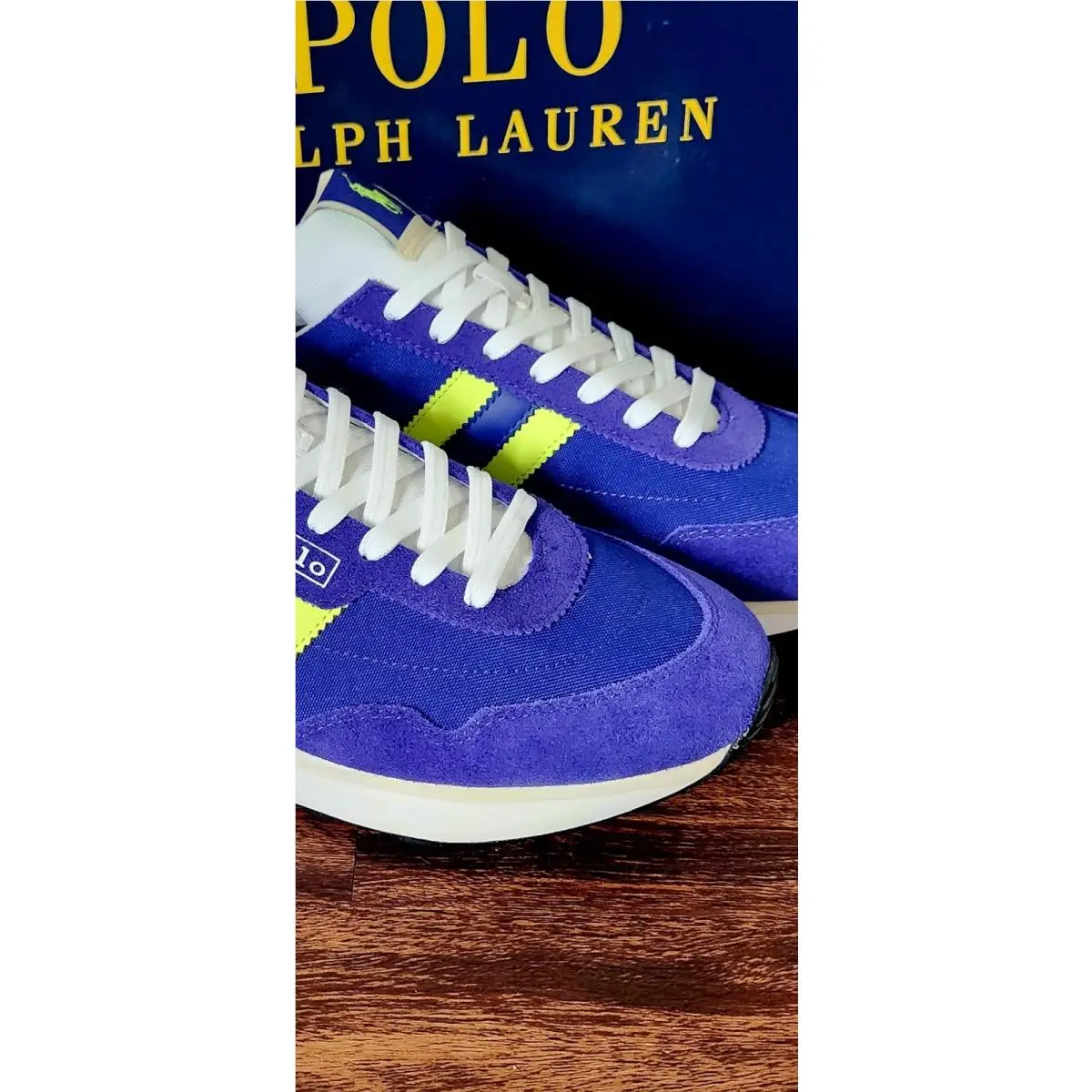 Ralph Lauren shoes - POLO RALPH LAUREN TRAIN 89 - 91773001 100 - Blue 24