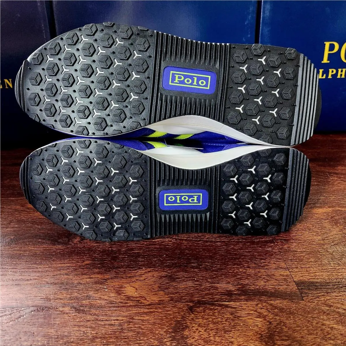 Ralph Lauren shoes - POLO RALPH LAUREN TRAIN 89 - 91773001 100 - Blue 25