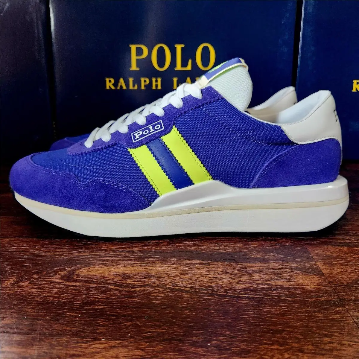 Ralph Lauren shoes - POLO RALPH LAUREN TRAIN 89 - 91773001 100 - Blue 27