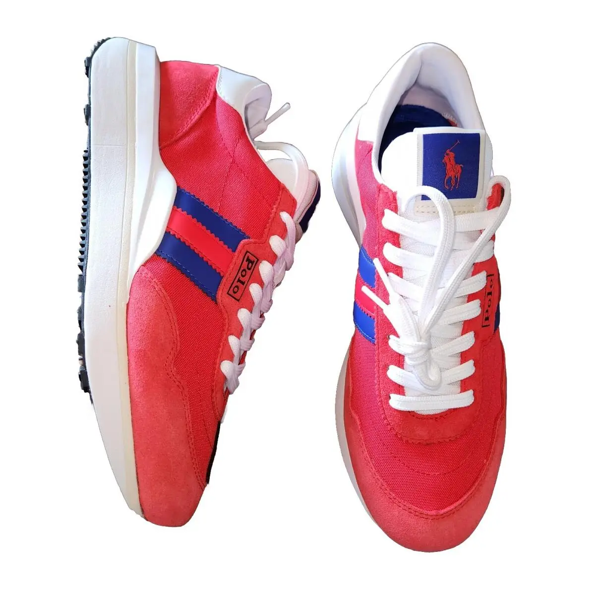 Ralph Lauren shoes - POLO RALPH LAUREN TRAIN 89 - 91773001 100 - Multicolor 7