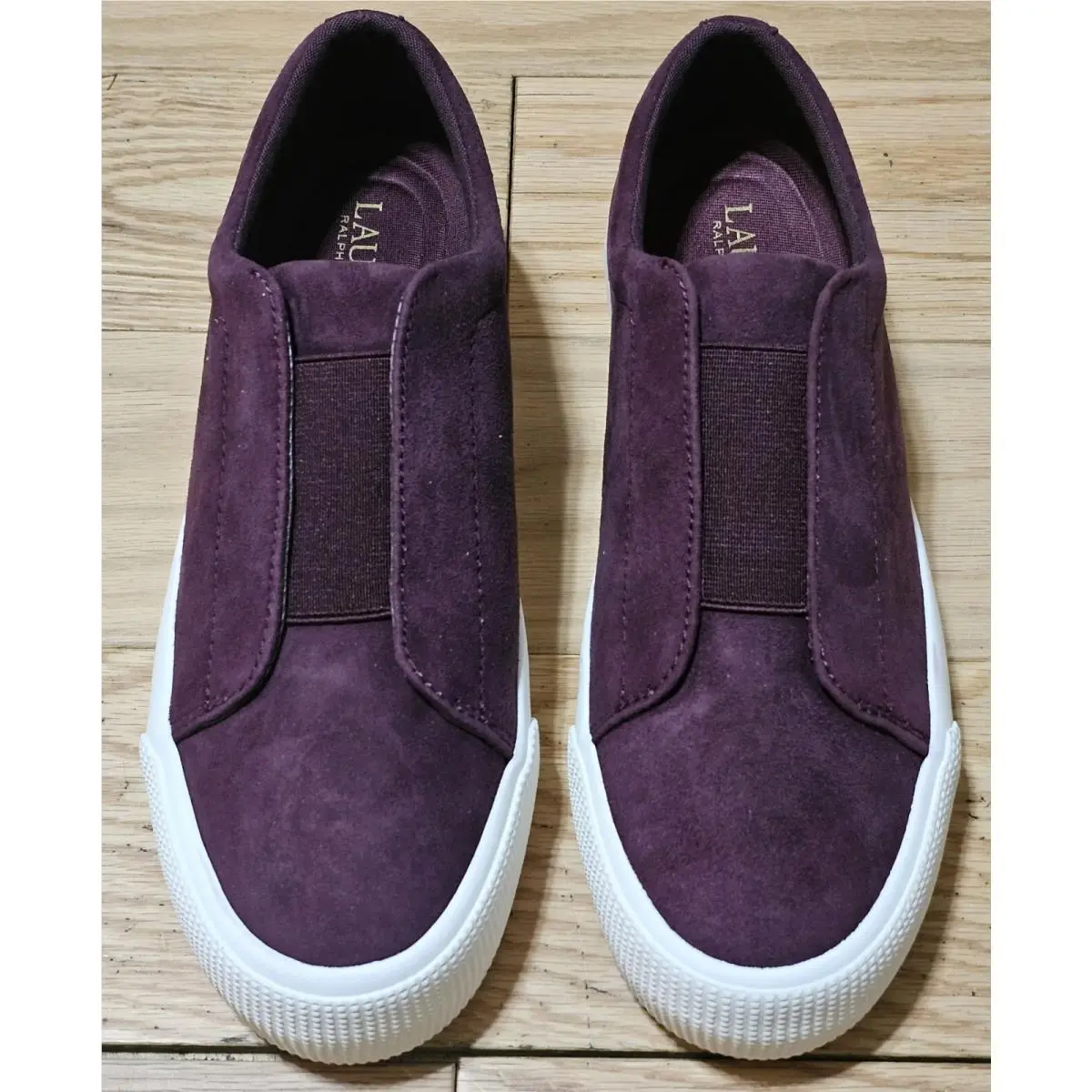 Ralph Lauren shoes - Kidsuede - Kidsuede - Red 4
