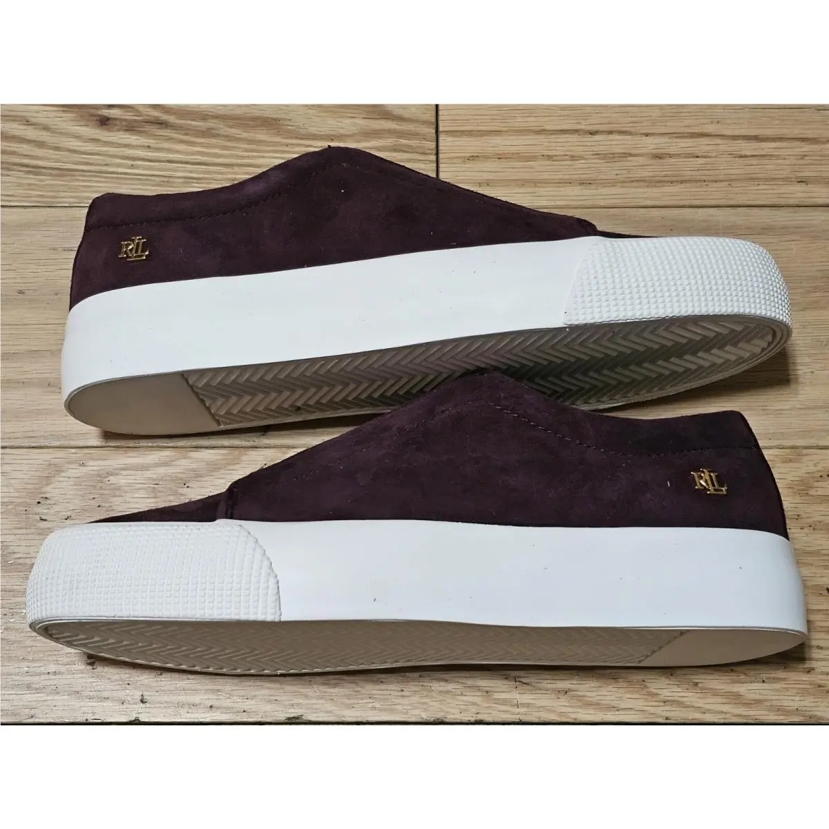 Ralph Lauren shoes - Kidsuede - Kidsuede - Red 2
