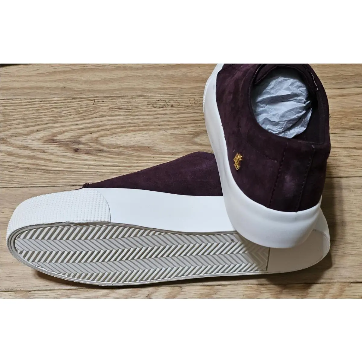 Ralph Lauren shoes - Kidsuede - Kidsuede - Red 6