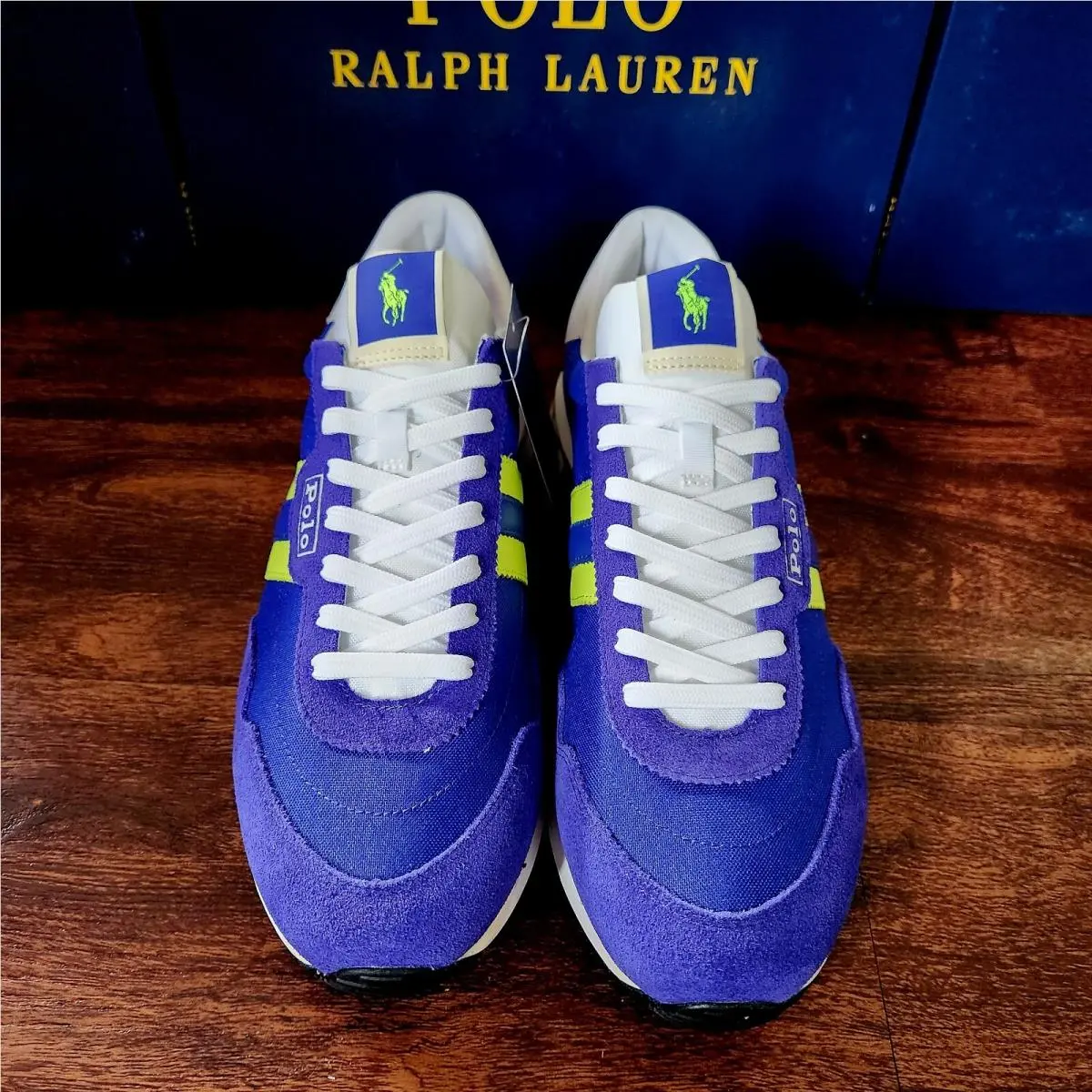 Ralph Lauren shoes - POLO RALPH LAUREN TRAIN 89 - 91773001 100 - Blue 39