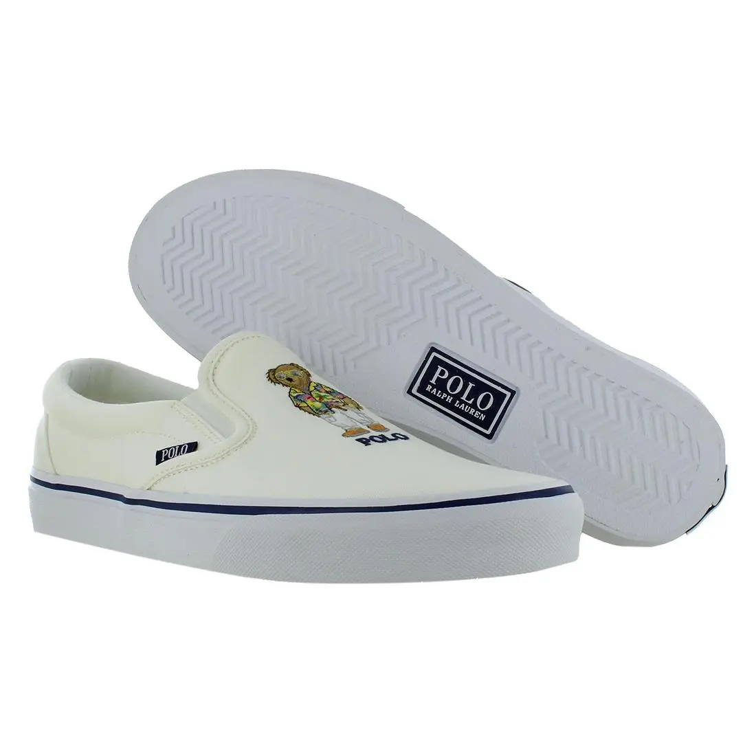 Ralph Lauren shoes - Deckwash/White/Bear, Main: White 4