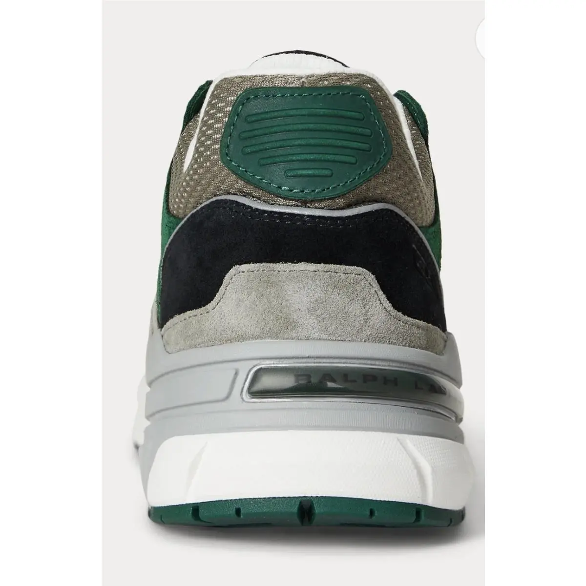 Ralph Lauren shoes - Trackster 250 Suede & Mesh Sneaker Polo Ralph Lauren - Green, Gray, Black, White 1