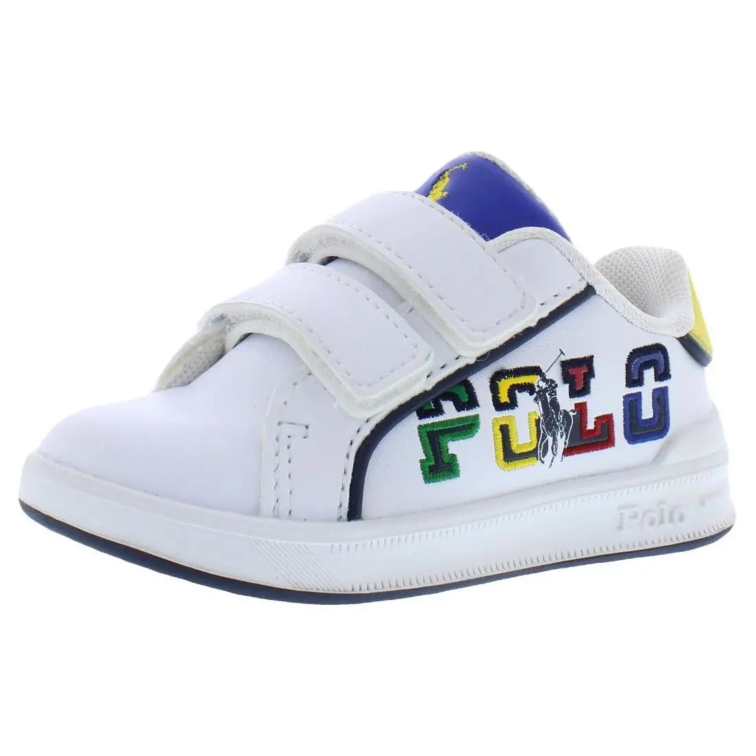 Ralph Lauren shoes - RL00389100T - RL00389100T - White/Signal Yellow, Main: White 0
