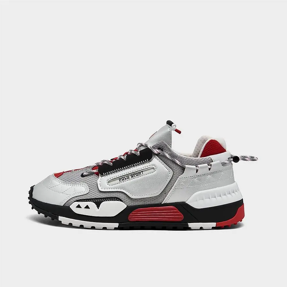 Ralph Lauren shoes - Jogger Sneaker - Jogger Sneaker - 99892003 999 - silver/red/white 0