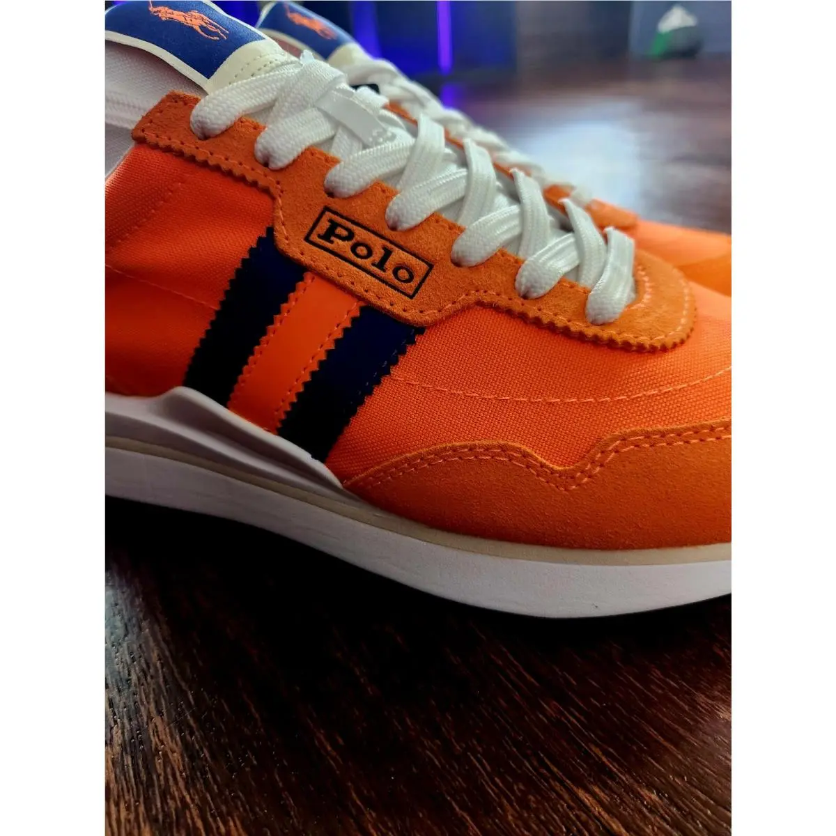 Ralph Lauren shoes - POLO RALPH LAUREN TRAIN 89 - 91773001 100 - Orange 10