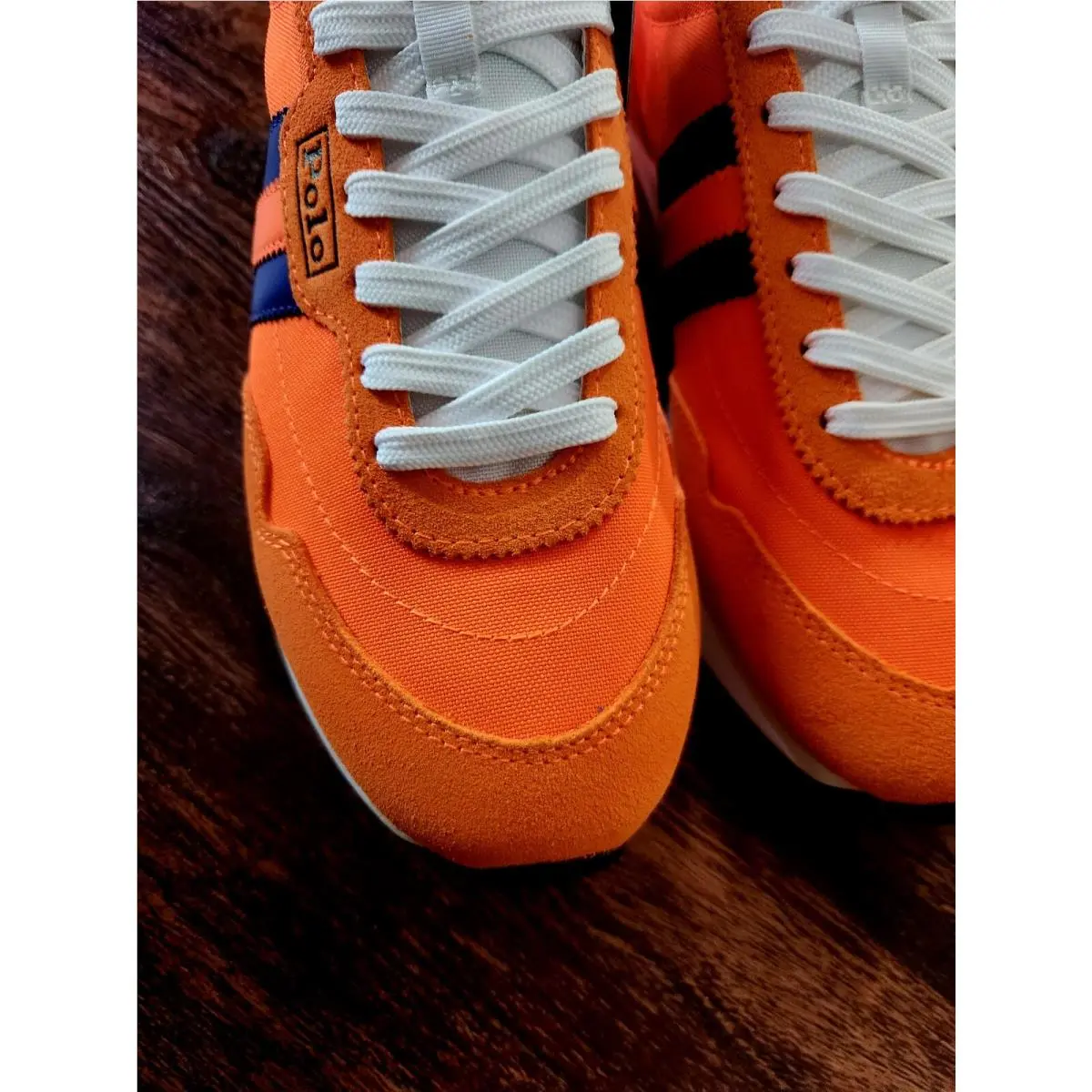 Ralph Lauren shoes - POLO RALPH LAUREN TRAIN 89 - 91773001 100 - Orange 14
