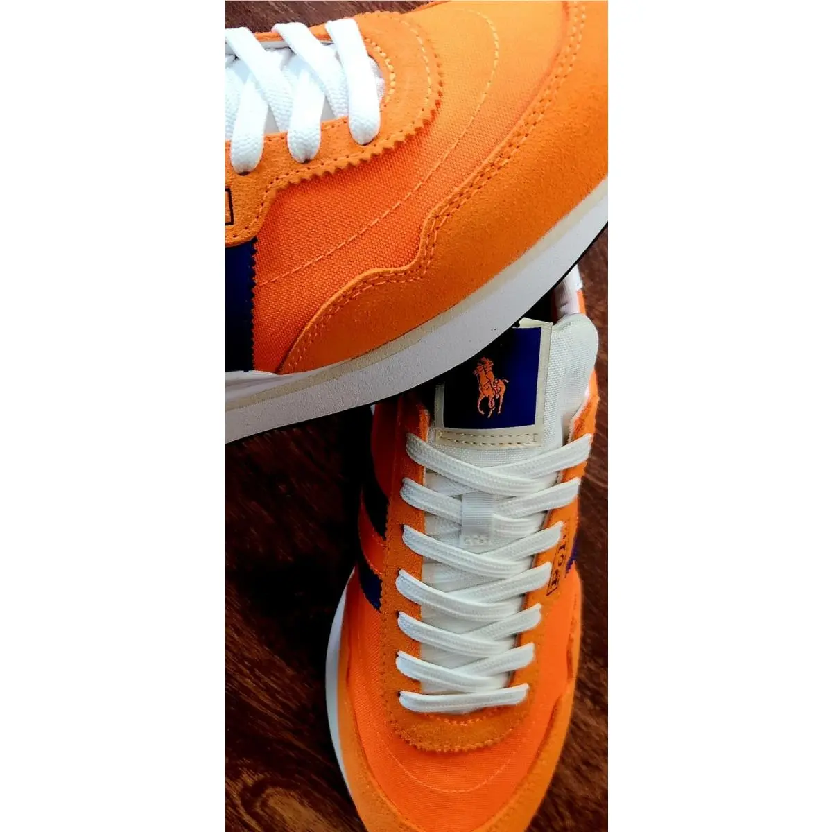 Ralph Lauren shoes - POLO RALPH LAUREN TRAIN 89 - 91773001 100 - Orange 20