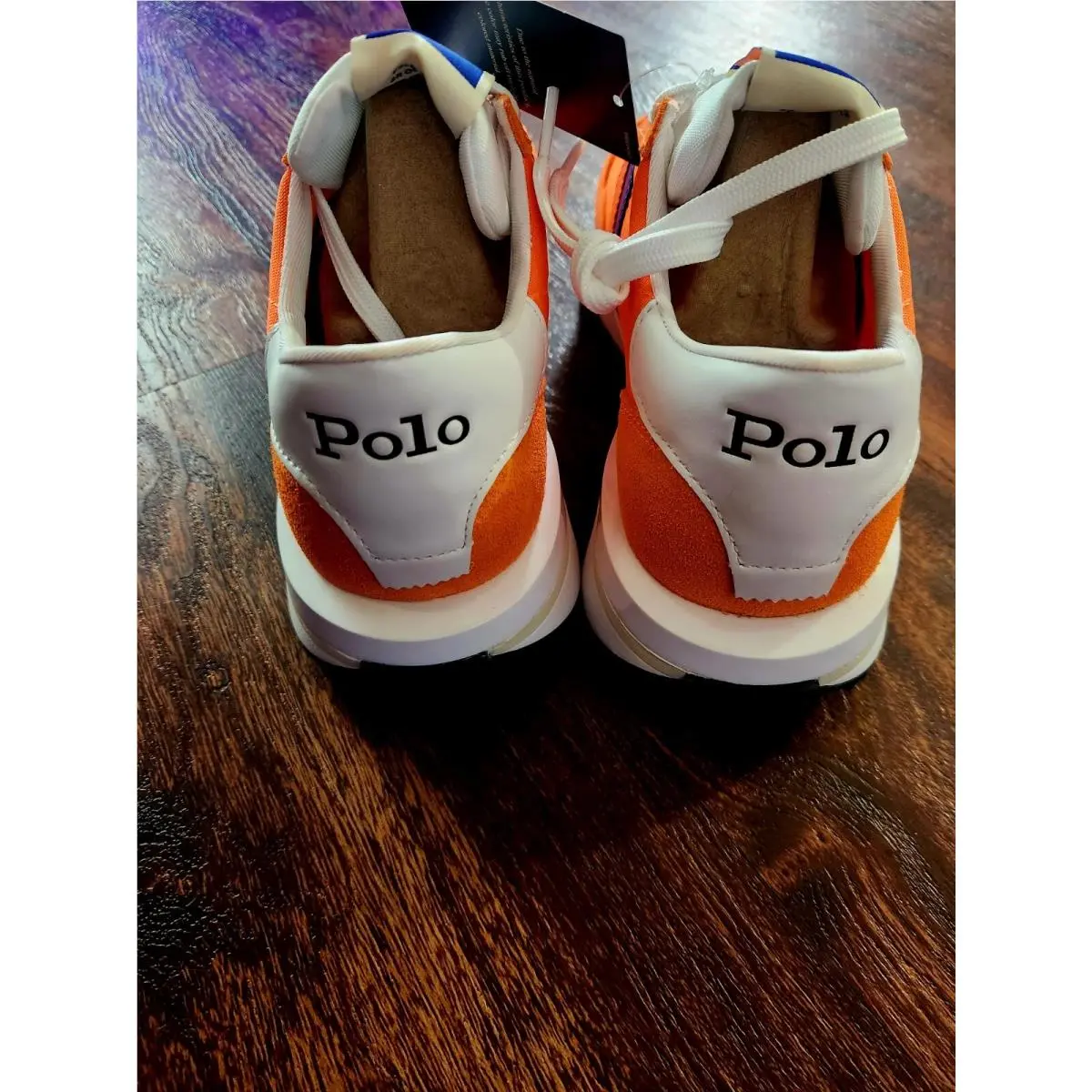 Ralph Lauren shoes - POLO RALPH LAUREN TRAIN 89 - 91773001 100 - Orange 30