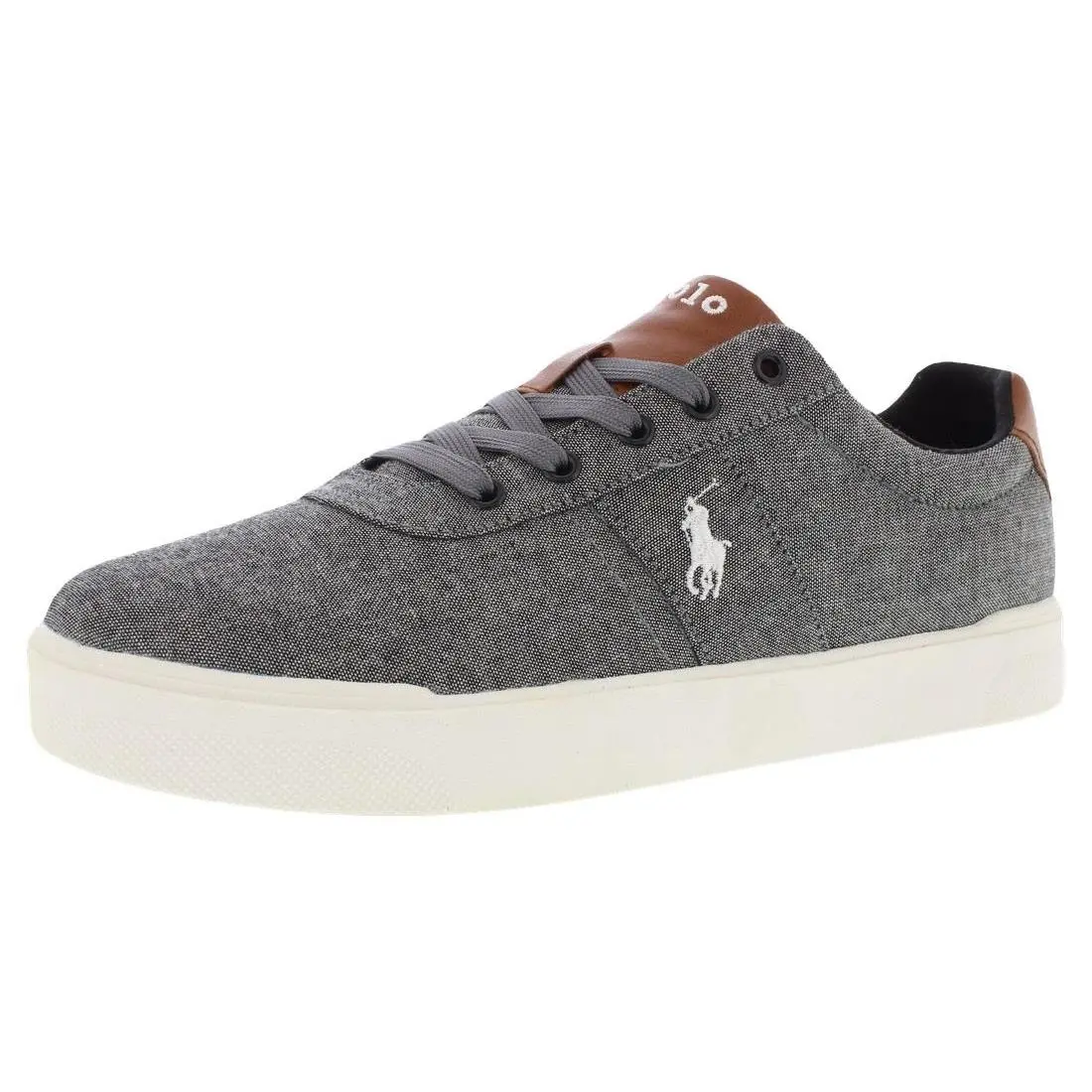 Ralph Lauren shoes - RL01500021J - RL01500021J - Dark Gray/Brown, Main: Grey 4