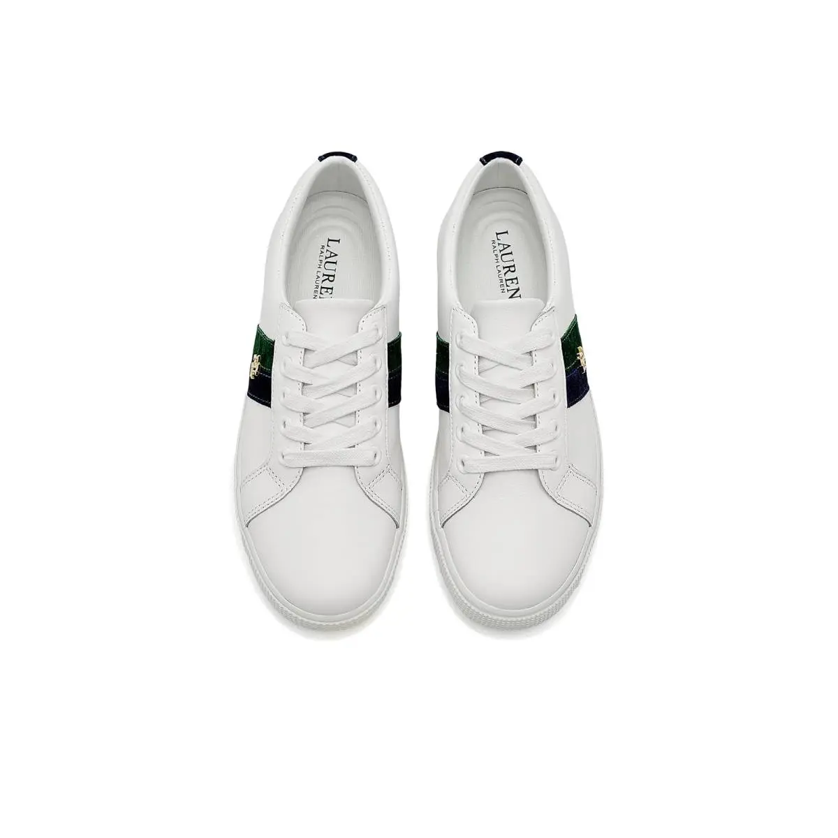 Ralph Lauren shoes - Duck Wash White/Lauren Navy /Dark Pine 0