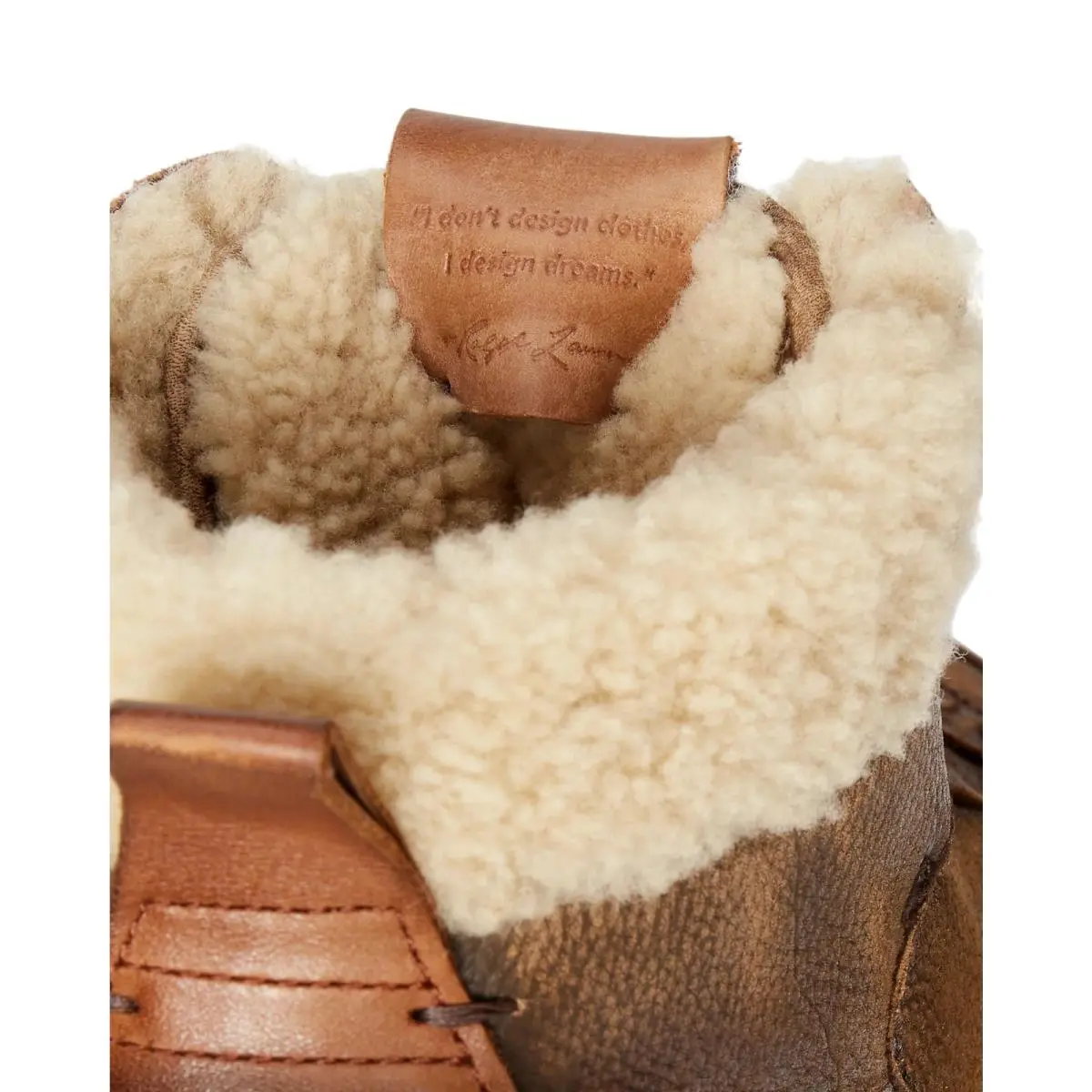 Ralph Lauren shoes - Polo Ralph Lauren Court High Top Sneaker - Brown 8