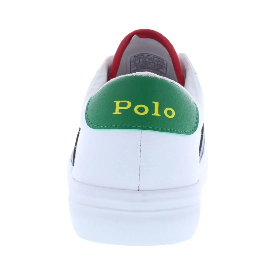 Ralph Lauren shoes - RL00564110J - RL00564110J - White/Green/Yellow, Main: White 2