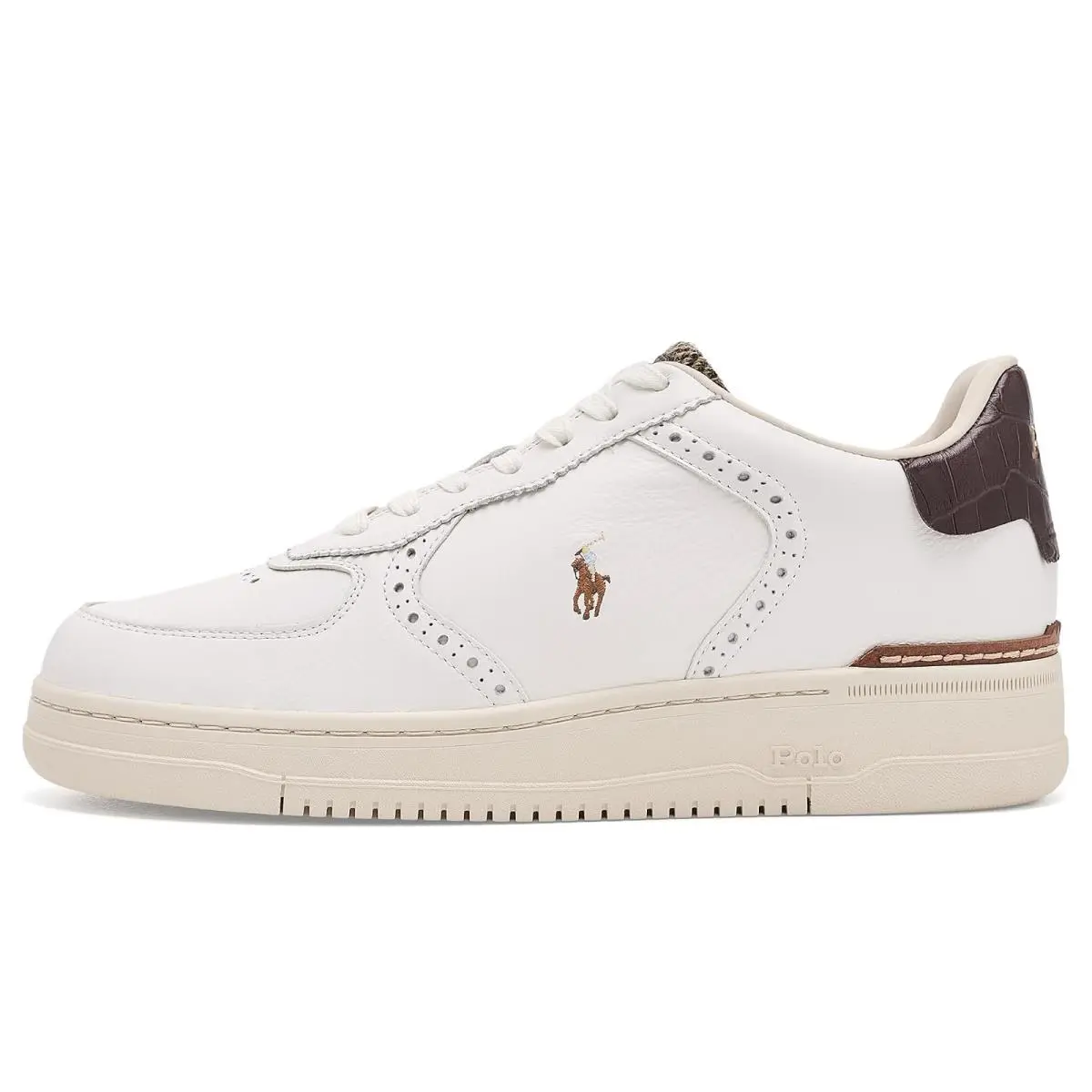 Ralph Lauren shoes - Deckwash White/Brown 2