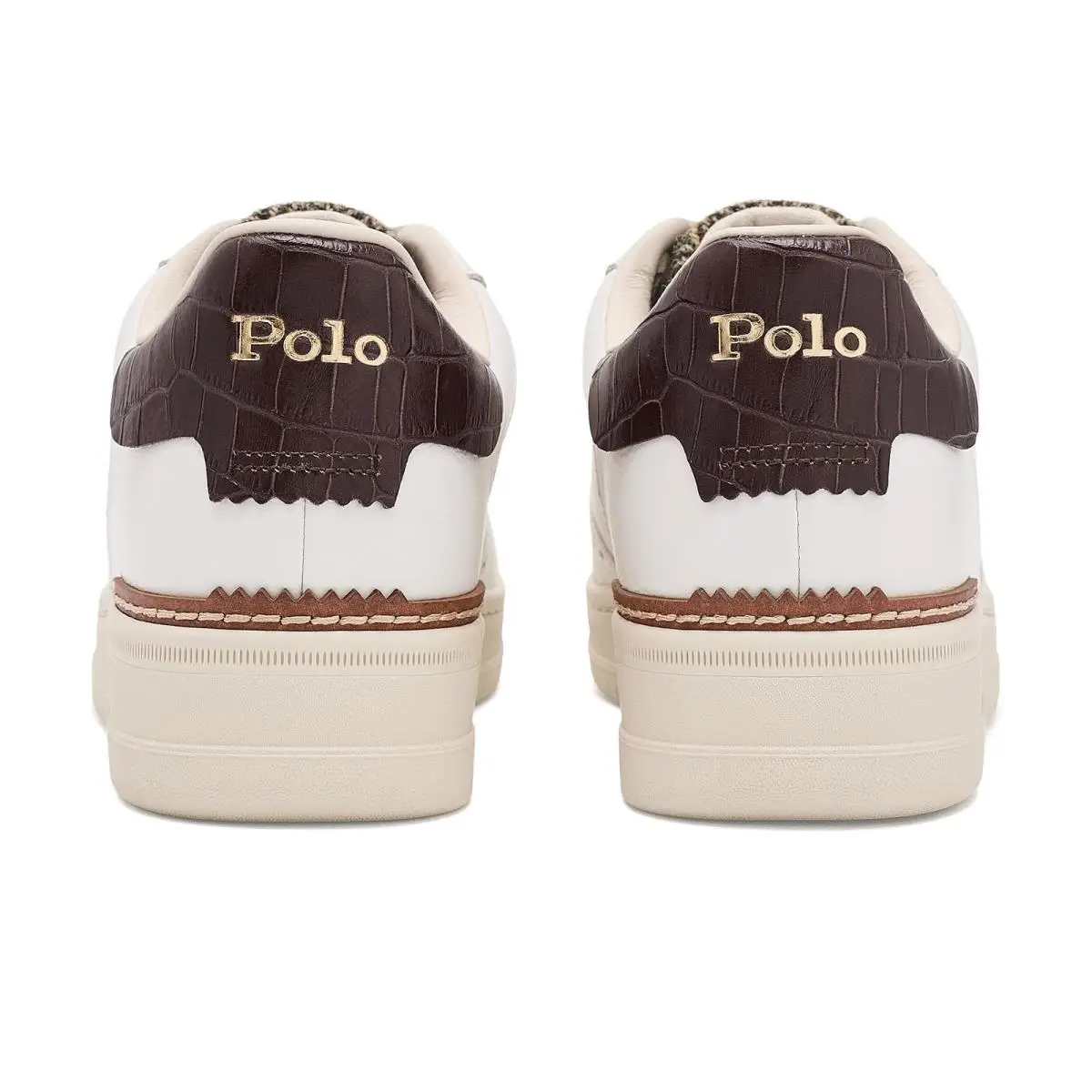 Ralph Lauren shoes - Deckwash White/Brown 12