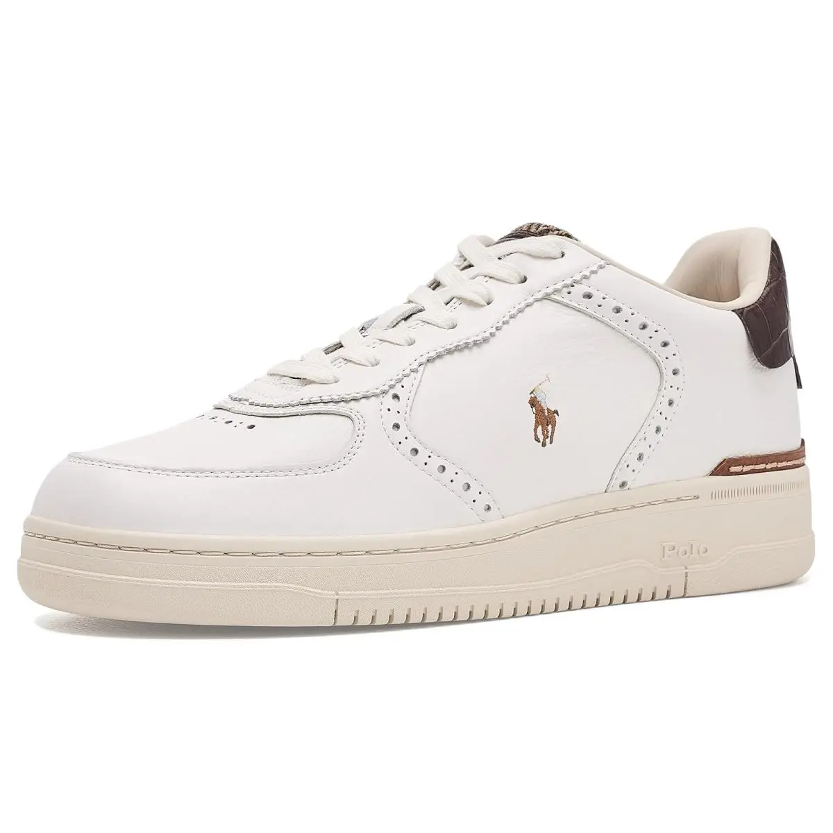 Ralph Lauren shoes - Deckwash White/Brown 6