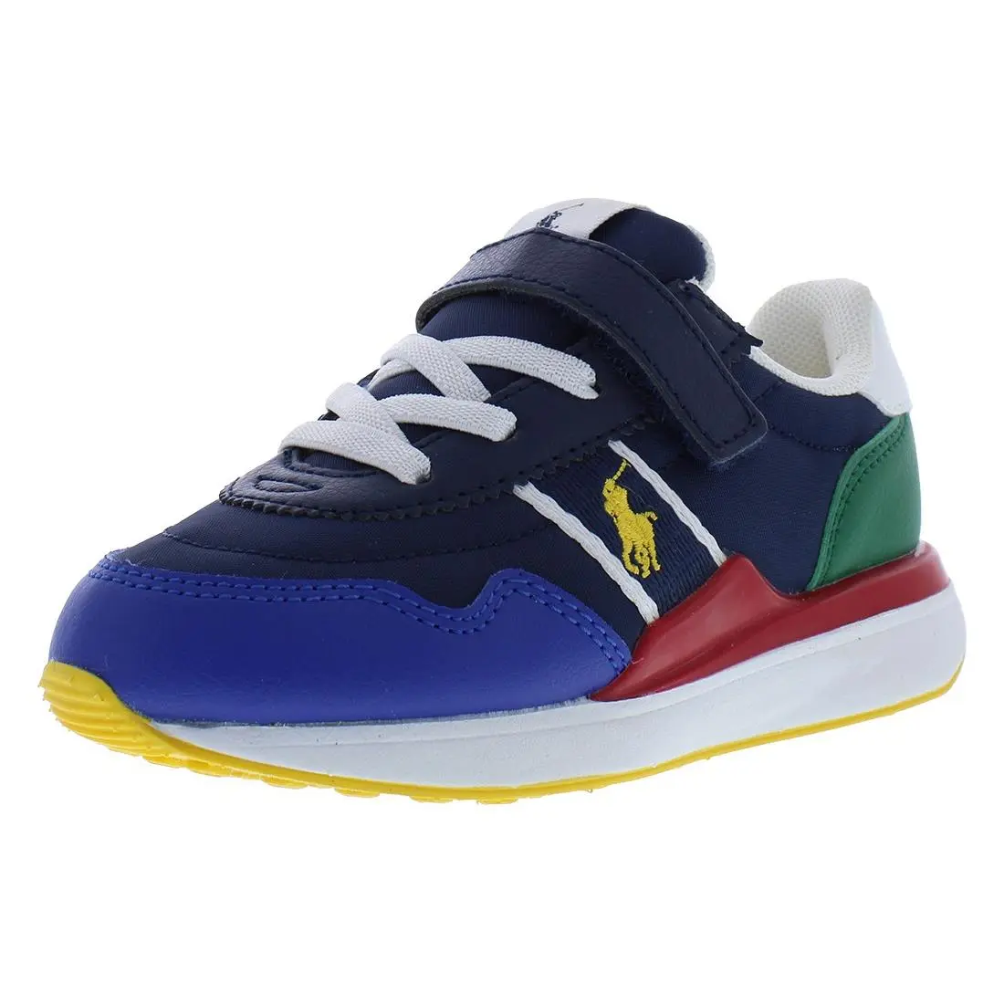 Ralph Lauren shoes - RL00100410T - RL00100410T - Navy/Multi/Yellow, Main: Blue 4