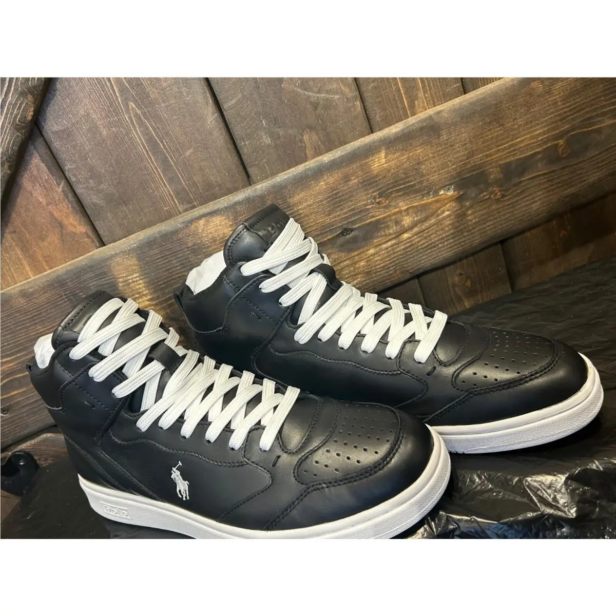 Ralph Lauren shoes - Polo Ralph Lauren Court - Polo Court - Black 0