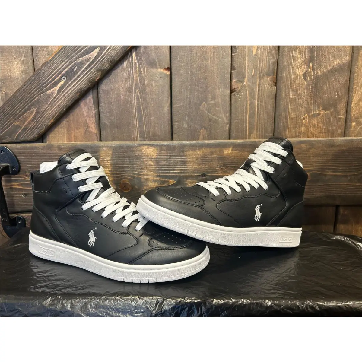 Ralph Lauren shoes - Polo Ralph Lauren Court - Polo Court - Black 4