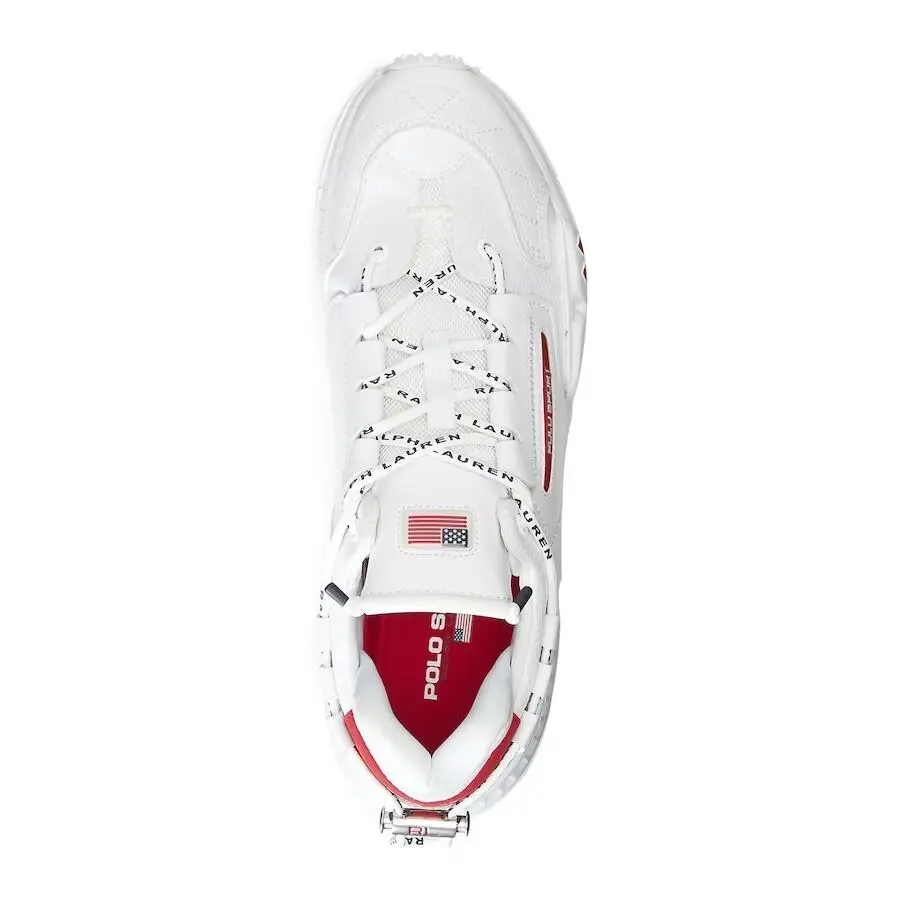 Ralph Lauren shoes - Low Top - Low Top - Polo Sport - White / Navy / Rl2000 Red 6