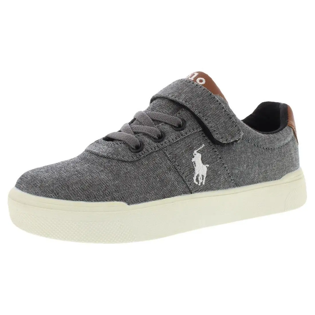 Ralph Lauren shoes - RL02458021C - RL02458021C - Dark Gray/Brown, Main: Grey 4
