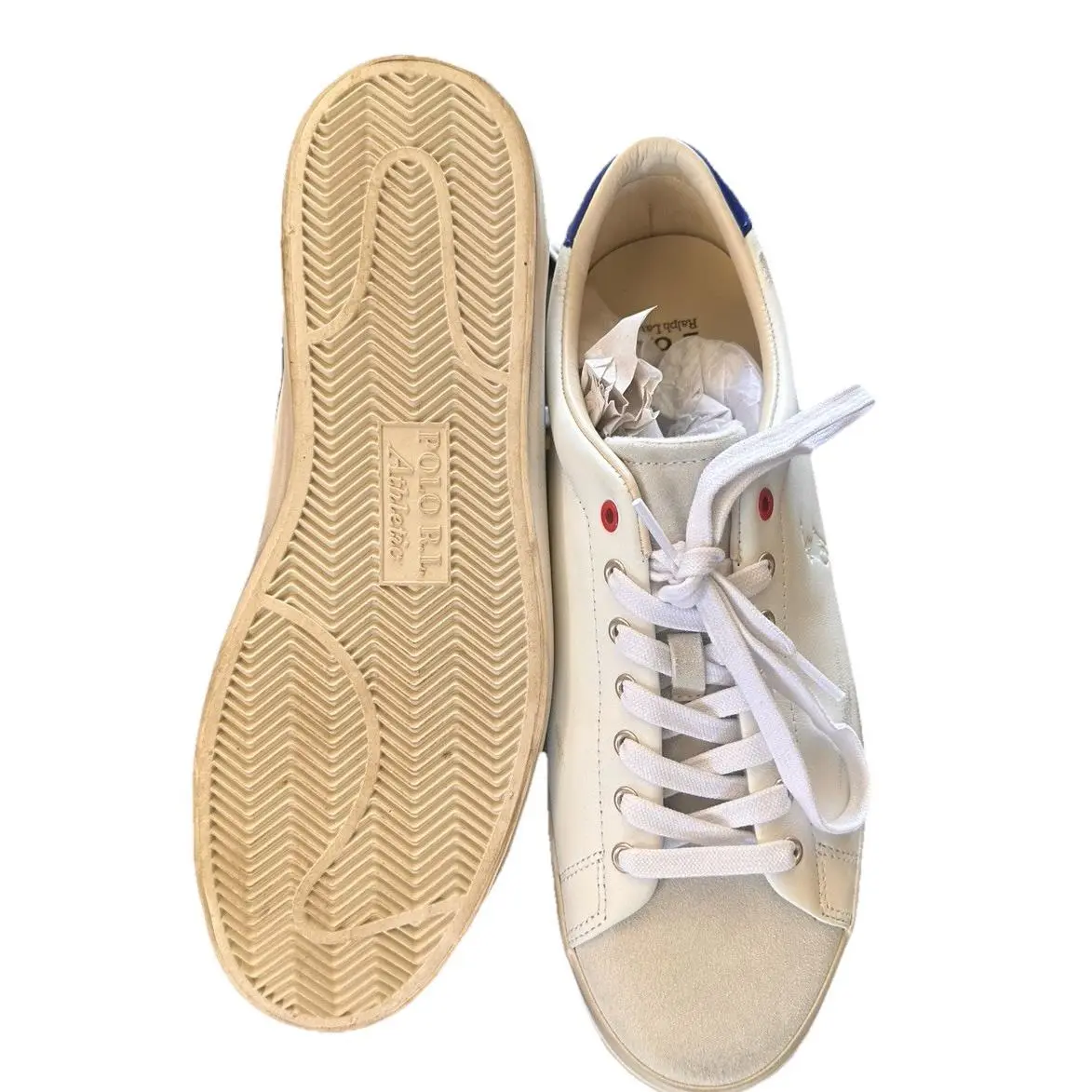Ralph Lauren shoes - LONG WOOD SNEAKER - LONG WOOD SNEAKER - White 3