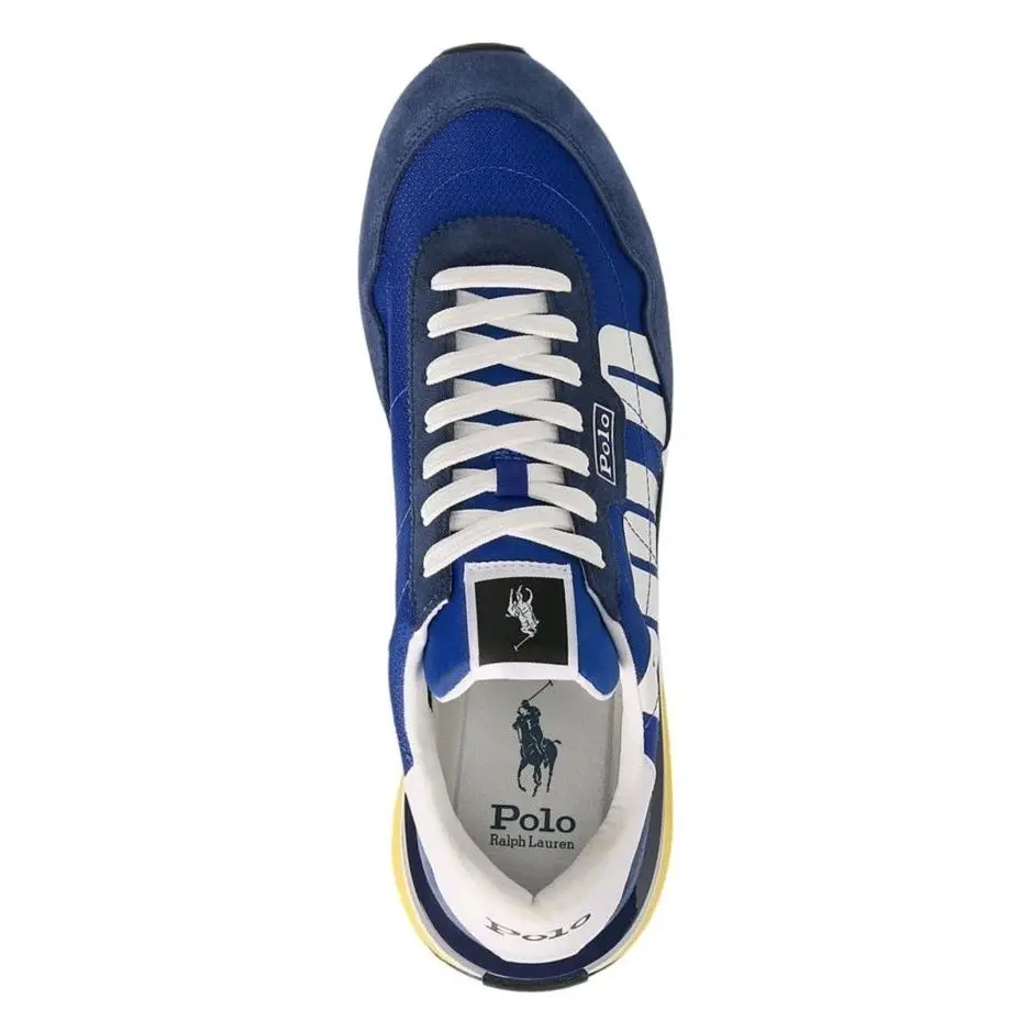 Ralph Lauren shoes - Polo Ralph Lauren Train 85 Retro Colorblock Trackster - Classic Azur/Newport Navy/White 0