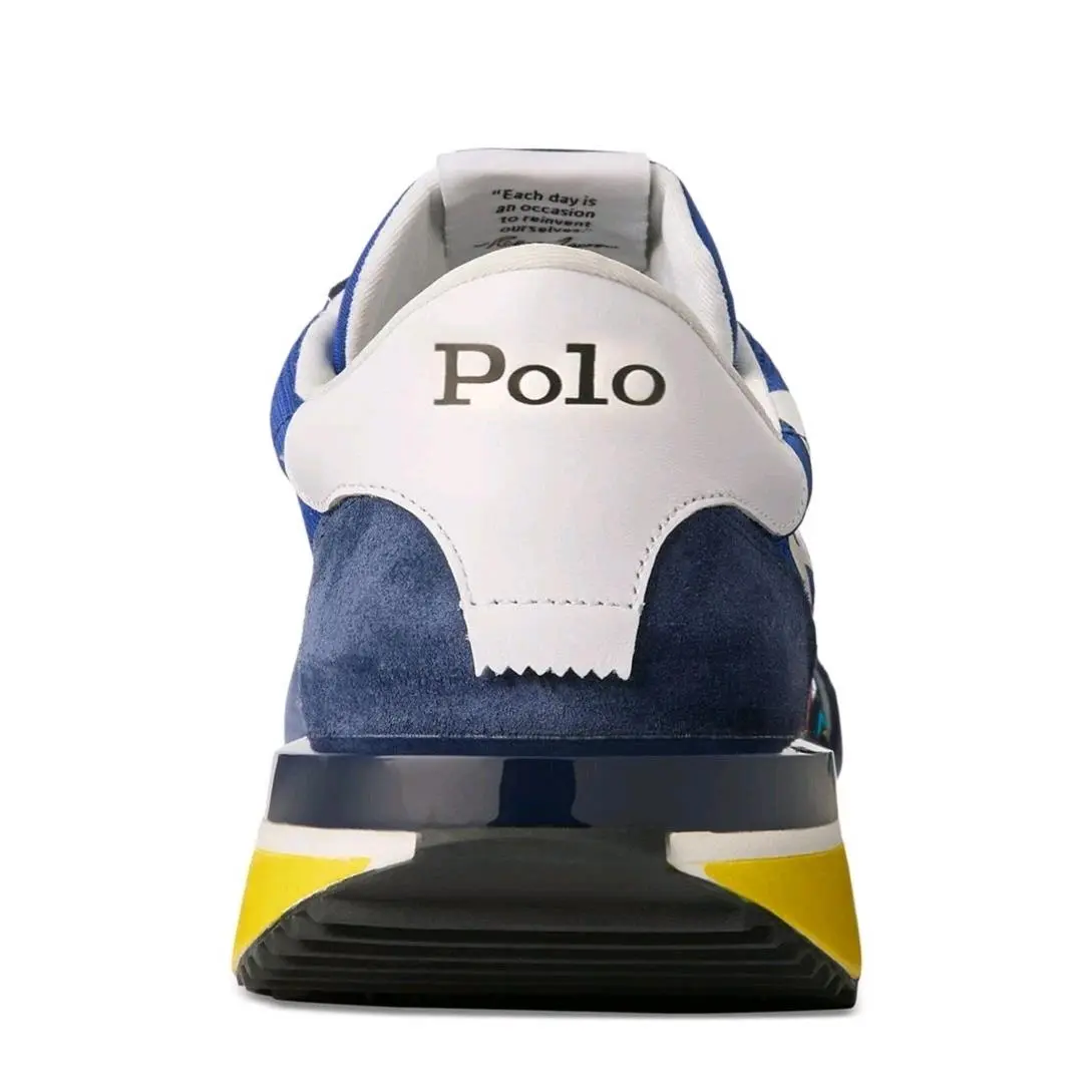 Ralph Lauren shoes - Polo Ralph Lauren Train 85 Retro Colorblock Trackster - Classic Azur/Newport Navy/White 8