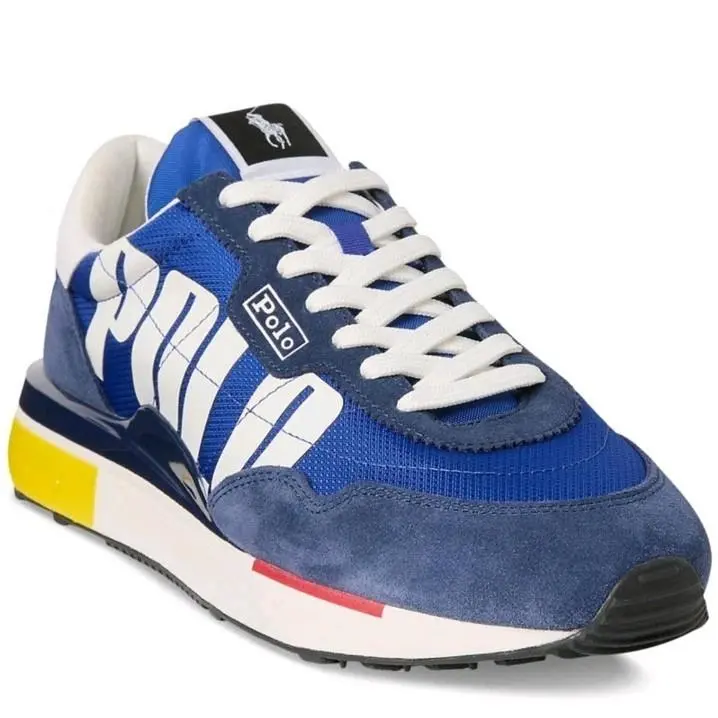 Ralph Lauren shoes - Polo Ralph Lauren Train 85 Retro Colorblock Trackster - Classic Azur/Newport Navy/White 4