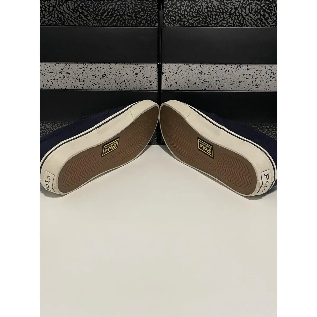 Ralph Lauren shoes - Polo Ralph Lauren Keaton Polo Bear - 816861089001 - Navy/White 3