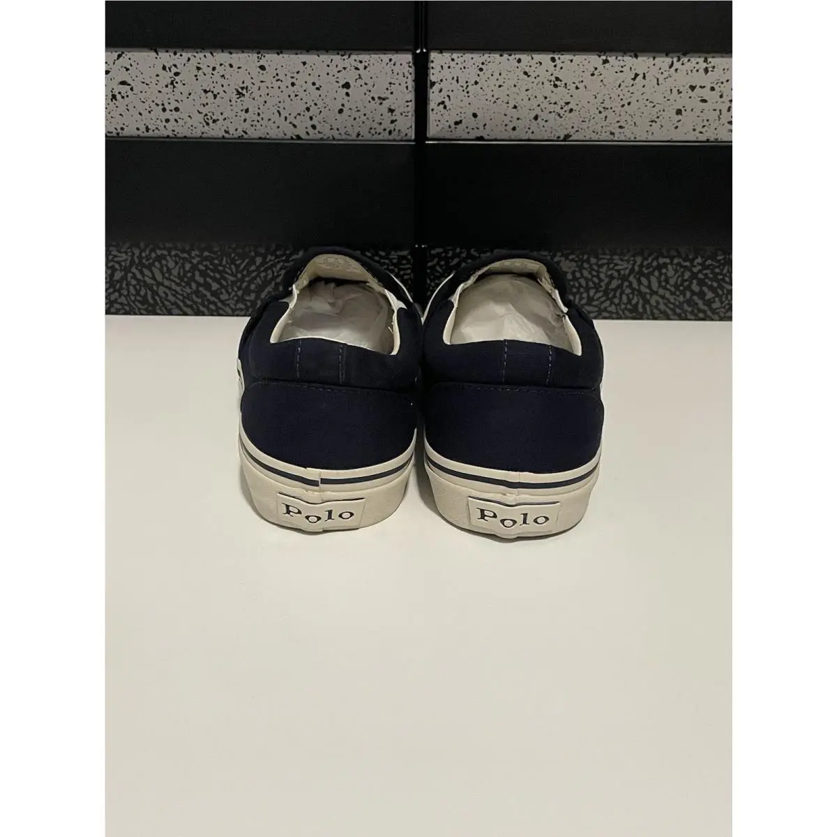 Ralph Lauren shoes - Polo Ralph Lauren Keaton Polo Bear - 816861089001 - Navy/White 9