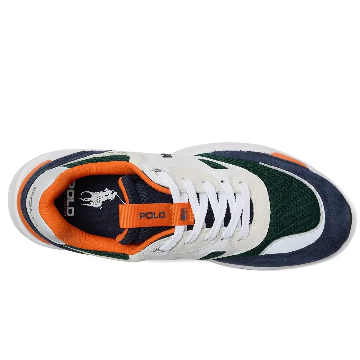 Ralph Lauren shoes - White/Navy/Forest/Orange 0